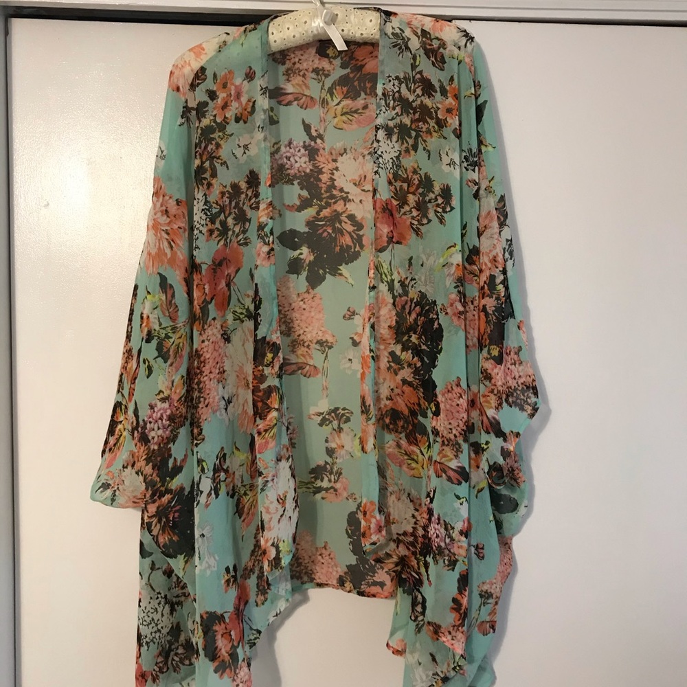 Brightly Colored Kimono